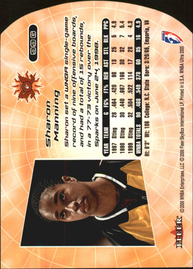 2000 Ultra WNBA Basketball Part 2 Autograph, Insert and Parallel Cards - Picture 95 of 172