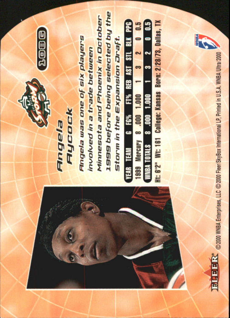 2000 Ultra WNBA Basketball Part 2 Autograph, Insert and Parallel Cards - Picture 111 of 172