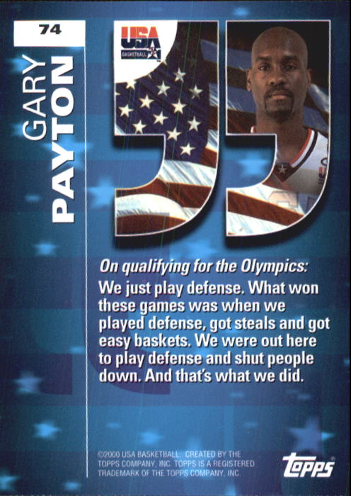 2000 Topps Team USA Basketball Card Pick | eBay