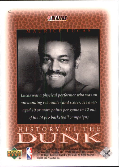 2000 Century Legends (Upper Deck) Basketball - Picture 121 of 217