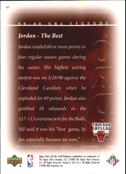 2000 Century Legends (Upper Deck) Basketball - Picture 157 of 217