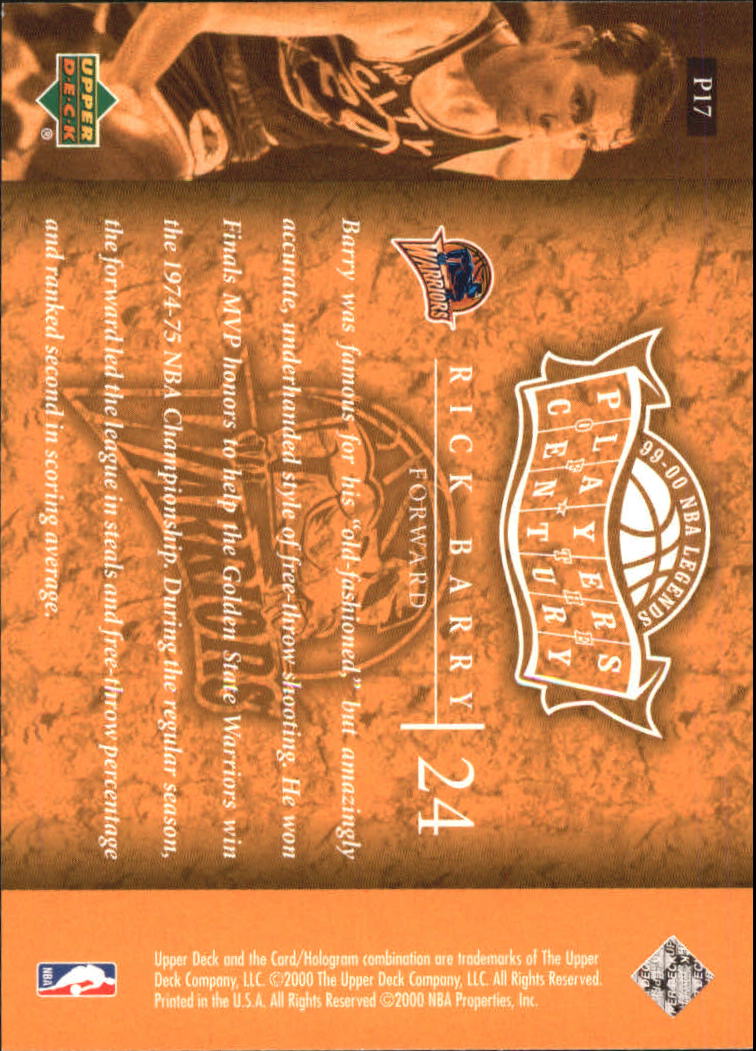 2000 Century Legends (Upper Deck) Basketball - Picture 205 of 217