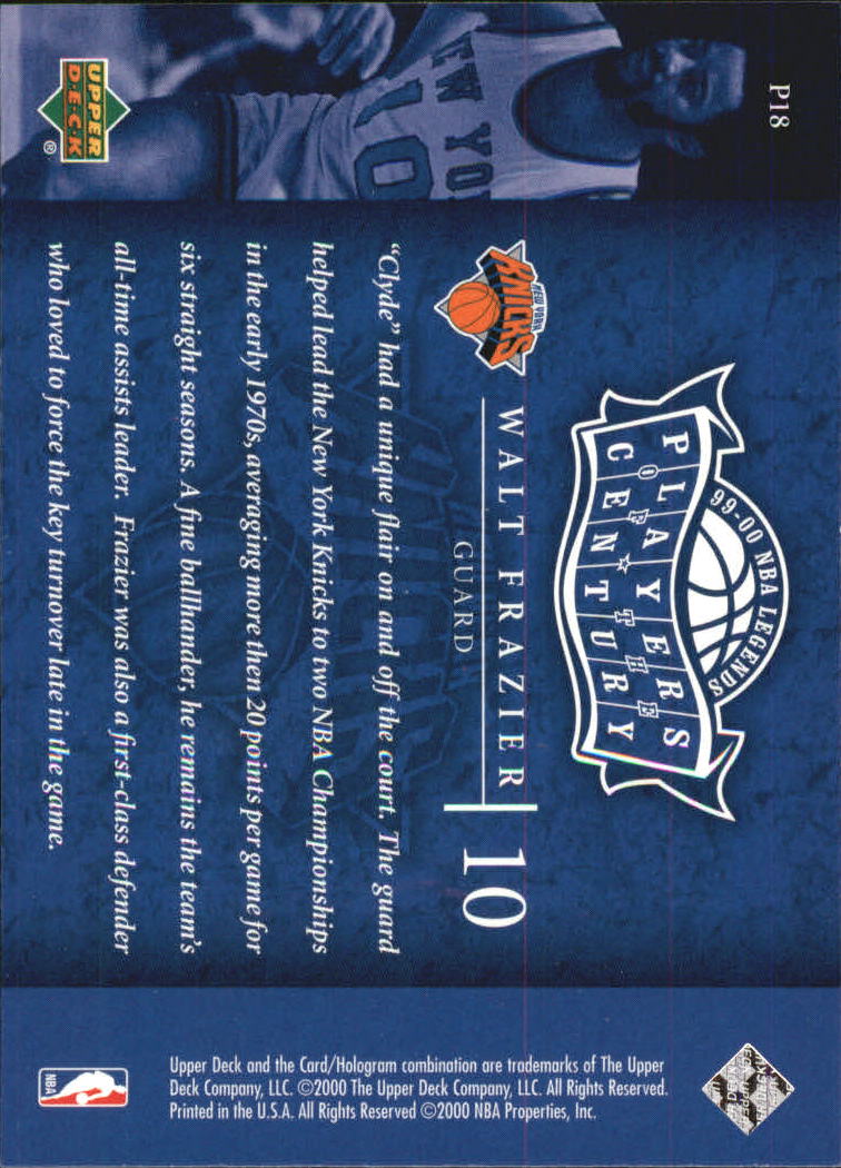 2000 Century Legends (Upper Deck) Basketball - Picture 207 of 217