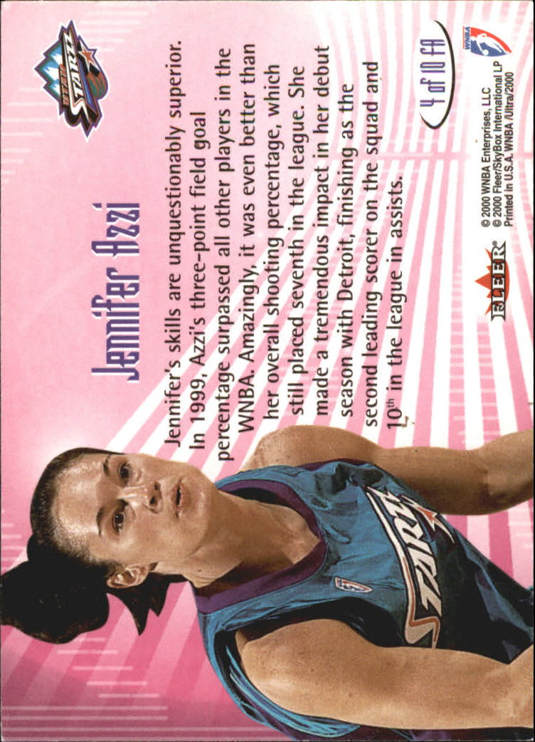 2000 Ultra WNBA Basketball Part 2 Autograph, Insert and Parallel Cards - Picture 9 of 172