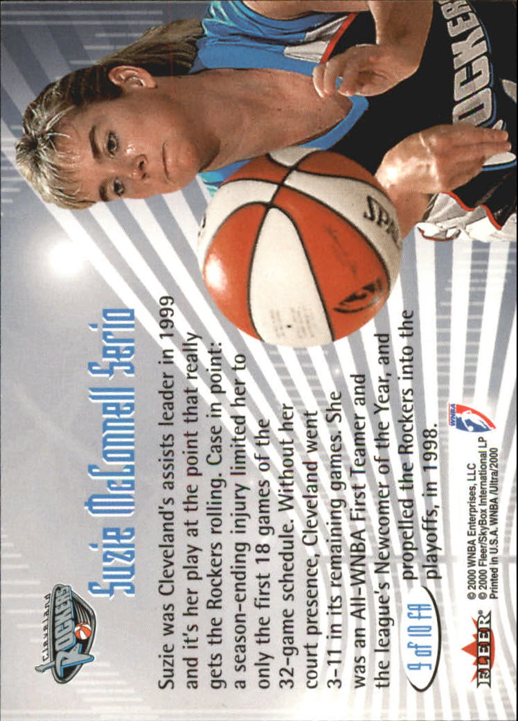 2000 Ultra WNBA Basketball Part 2 Autograph, Insert and Parallel Cards - Picture 17 of 172