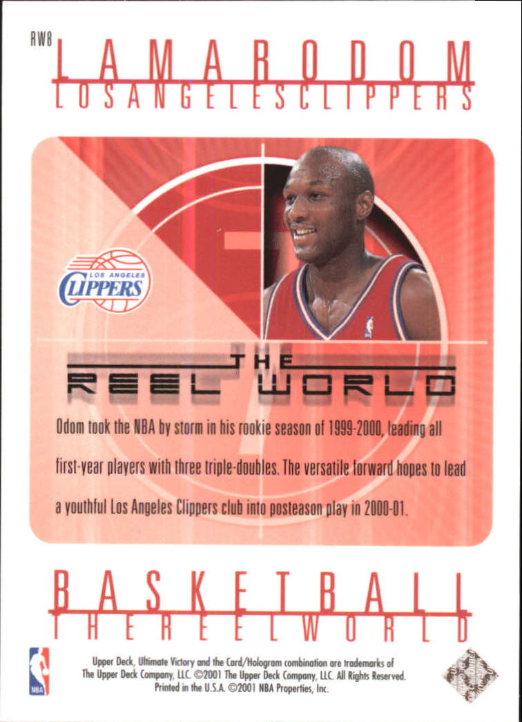 2000/2001 Ultimate Victory (Upper Deck) Basketball - Picture 119 of 129