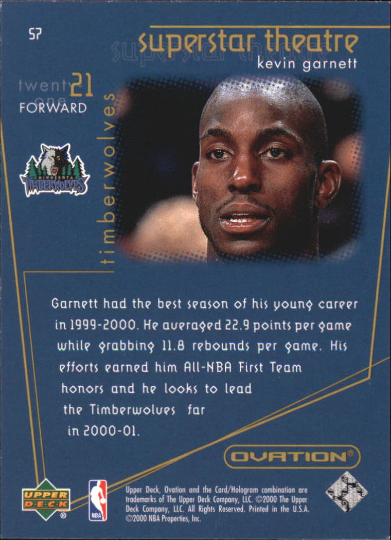 2000/2001 Ovation (Upper Deck) Basketball - Picture 175 of 179