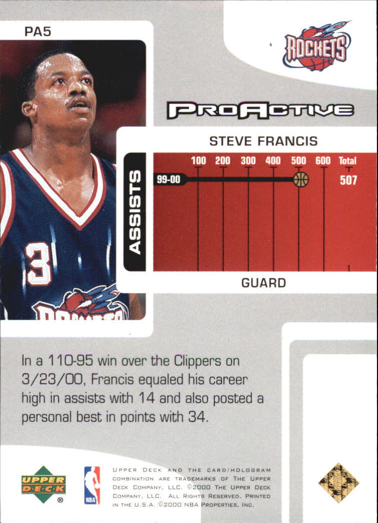 2000/2001 Pros and Prospects (Upper Deck) Basketball - Picture 185 of 221