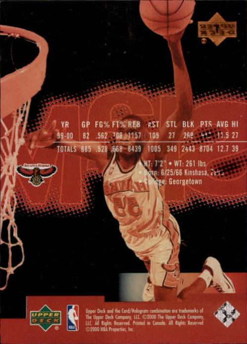 2000/2001 Slam (Upper Deck) Basketball - Picture 3 of 120