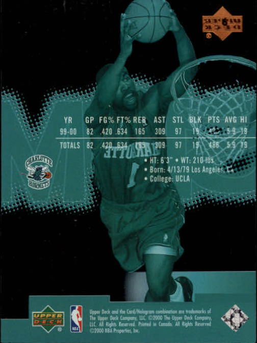 2000/2001 Slam (Upper Deck) Basketball - Picture 13 of 120