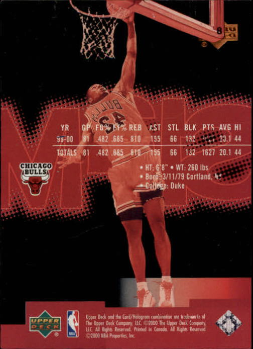 2000/2001 Slam (Upper Deck) Basketball - Picture 17 of 120