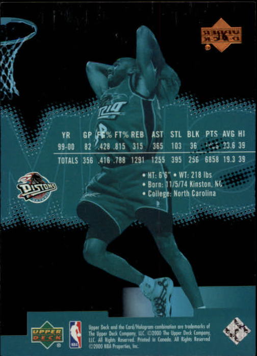 2000/2001 Slam (Upper Deck) Basketball - Picture 23 of 120