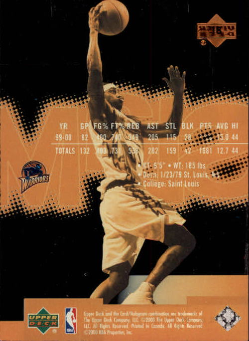 2000/2001 Slam (Upper Deck) Basketball - Picture 27 of 120