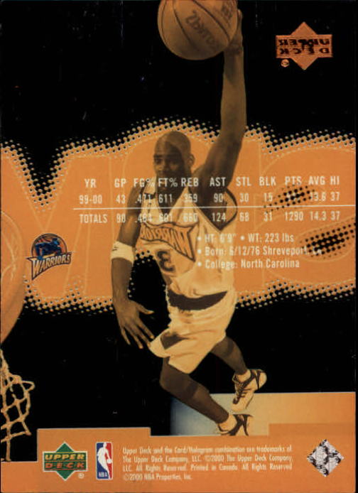 2000/2001 Slam (Upper Deck) Basketball - Picture 29 of 120