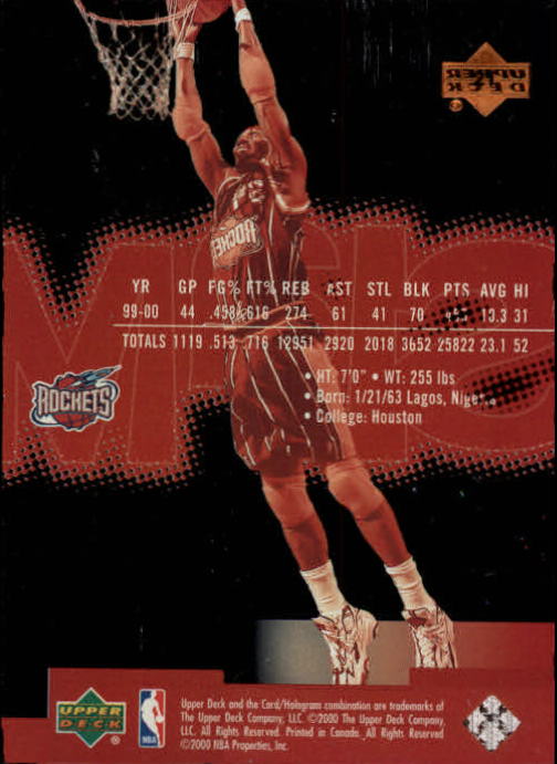 2000/2001 Slam (Upper Deck) Basketball - Picture 33 of 120