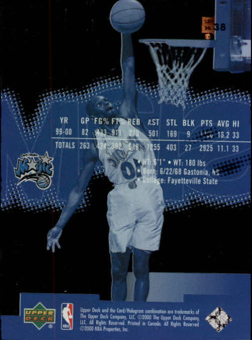 2000/2001 Slam (Upper Deck) Basketball - Picture 55 of 120