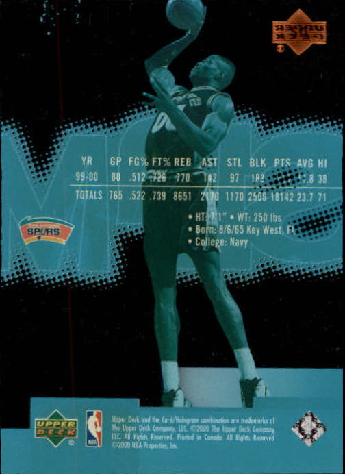 2000/2001 Slam (Upper Deck) Basketball - Picture 73 of 120
