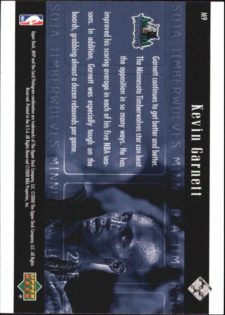 2000/2001 MVP (Upper Deck) Basketball Part 2 Insert and Parallel Cards - Picture 51 of 79