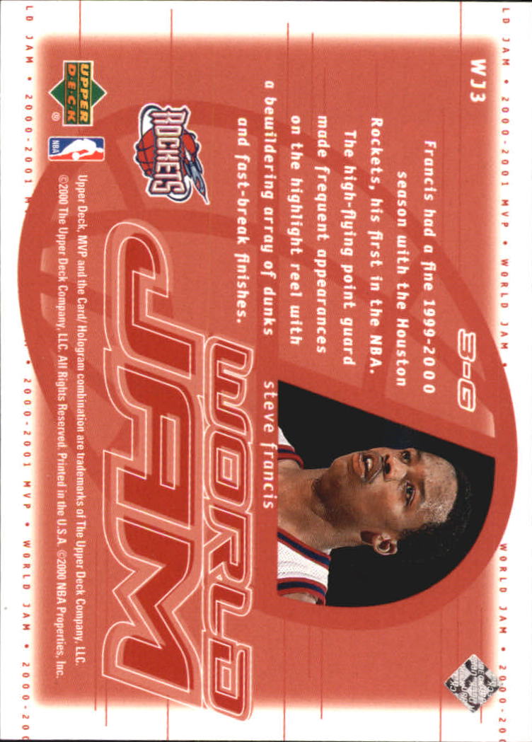 2000/2001 MVP (Upper Deck) Basketball Part 2 Insert and Parallel Cards - Picture 55 of 79