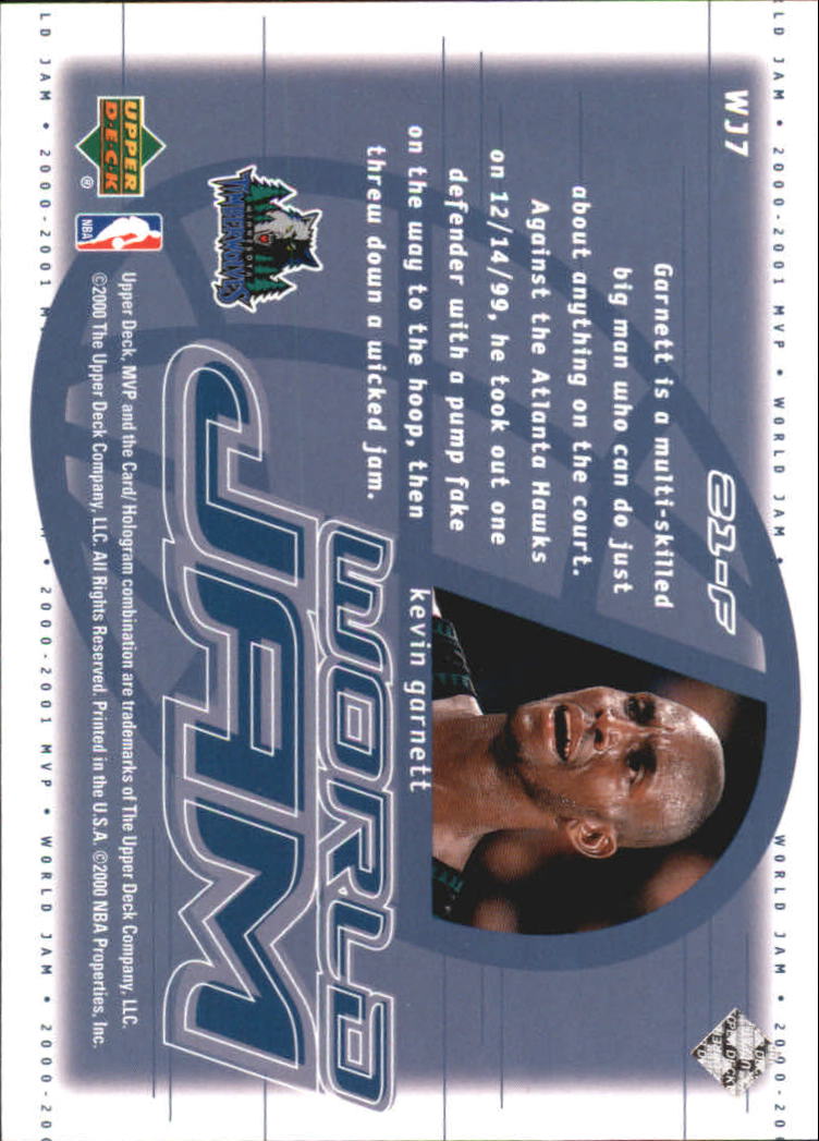 2000/2001 MVP (Upper Deck) Basketball Part 2 Insert and Parallel Cards - Picture 63 of 79