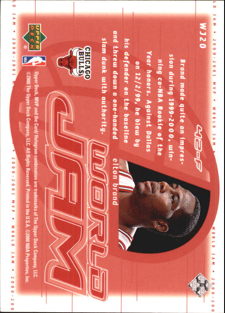 2000/2001 MVP (Upper Deck) Basketball Part 2 Insert and Parallel Cards - Picture 79 of 79