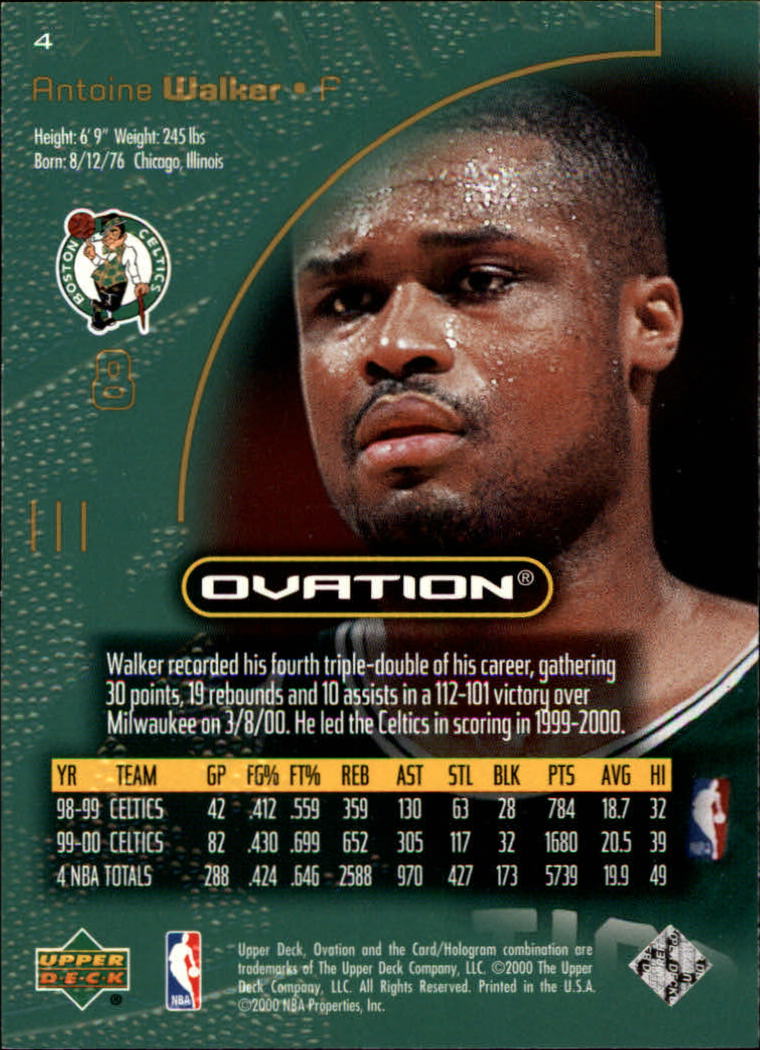 2000/2001 Ovation (Upper Deck) Basketball - Picture 9 of 179