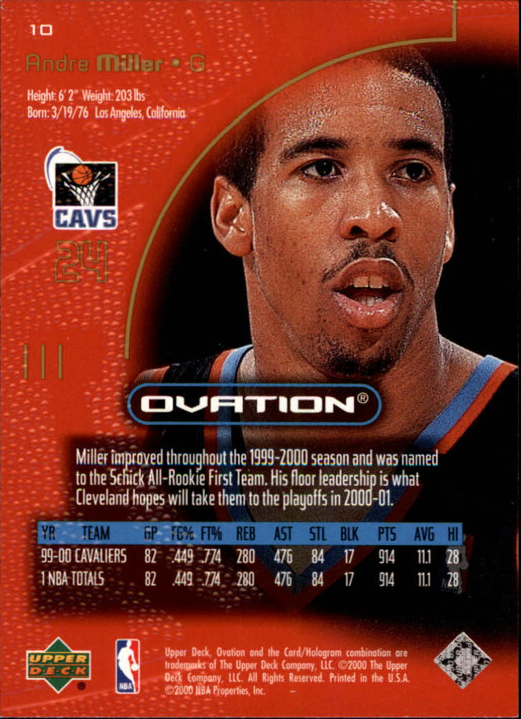 2000/2001 Ovation (Upper Deck) Basketball - Picture 21 of 179