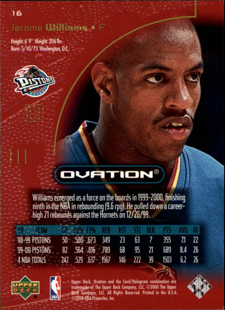 2000/2001 Ovation (Upper Deck) Basketball - Picture 33 of 179