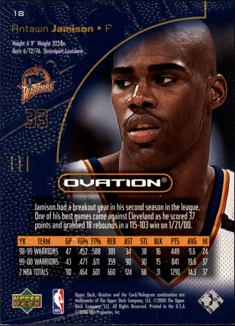 2000/2001 Ovation (Upper Deck) Basketball - Picture 37 of 179