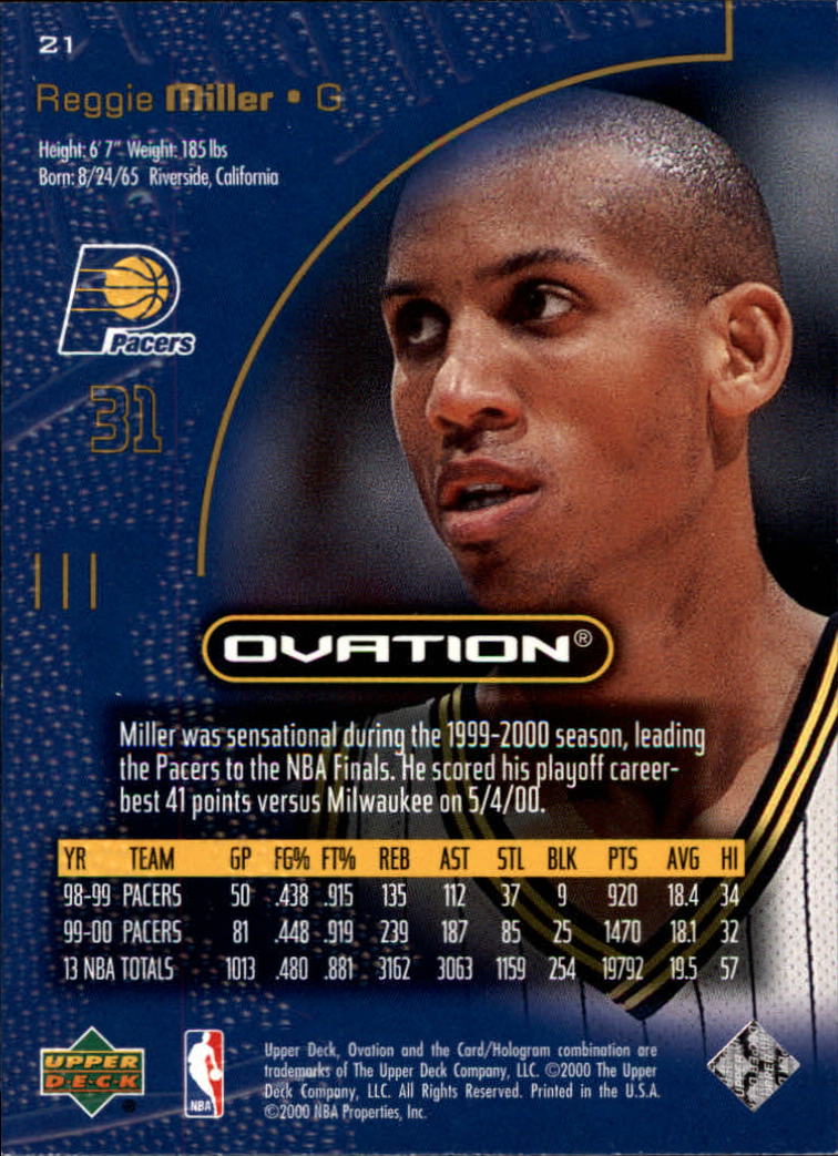 2000/2001 Ovation (Upper Deck) Basketball - Picture 43 of 179