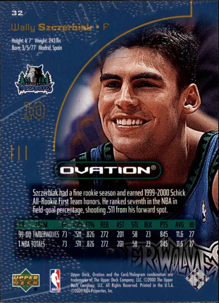 2000/2001 Ovation (Upper Deck) Basketball - Picture 65 of 179