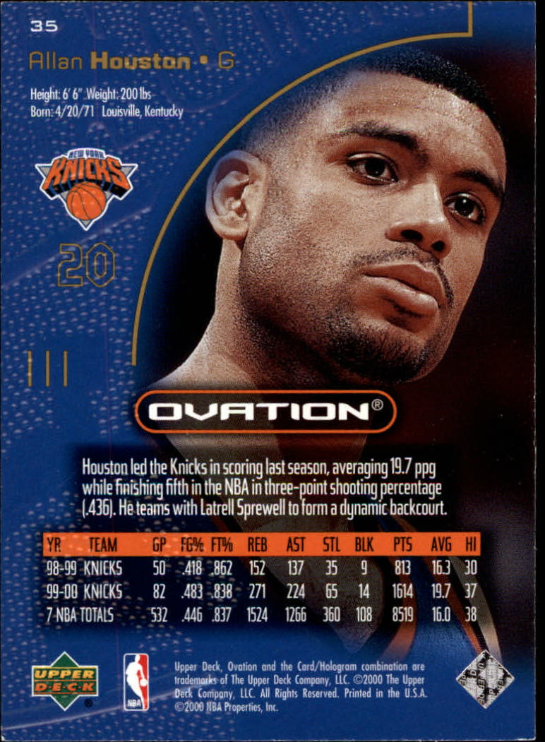 2000/2001 Ovation (Upper Deck) Basketball - Picture 71 of 179