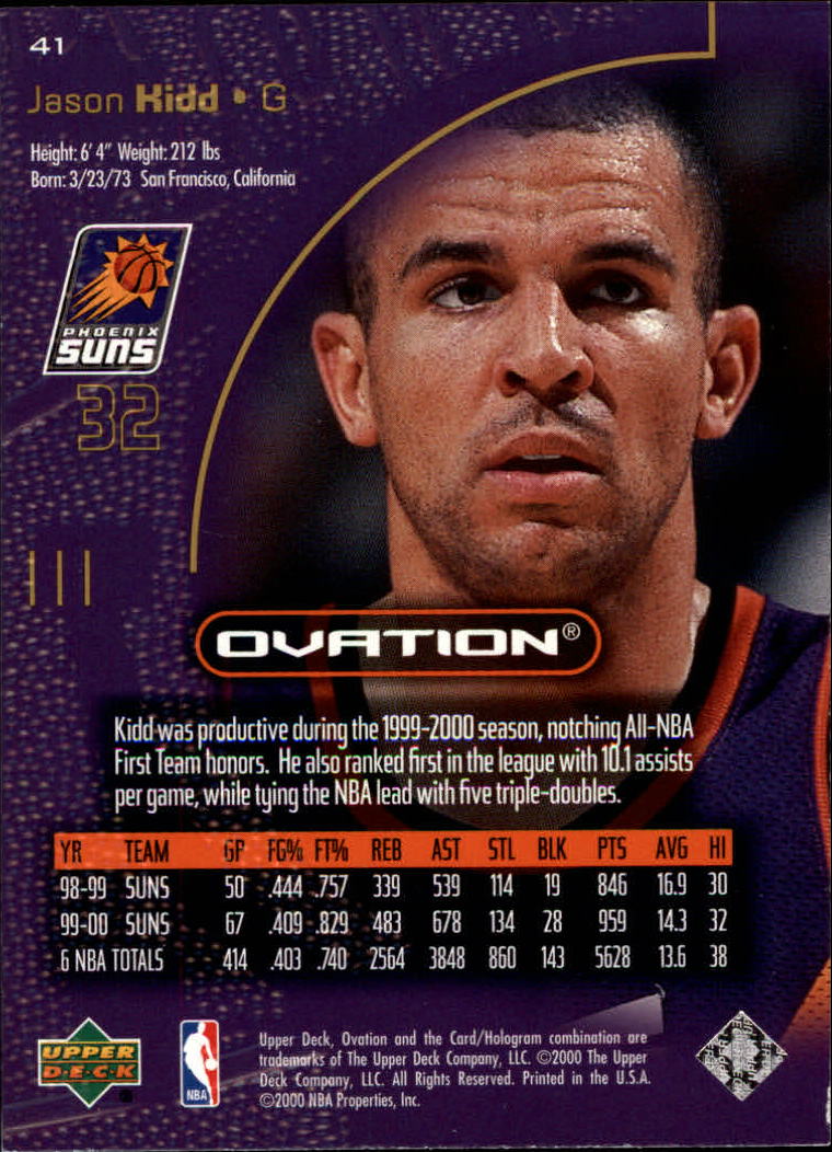2000/2001 Ovation (Upper Deck) Basketball - Picture 83 of 179