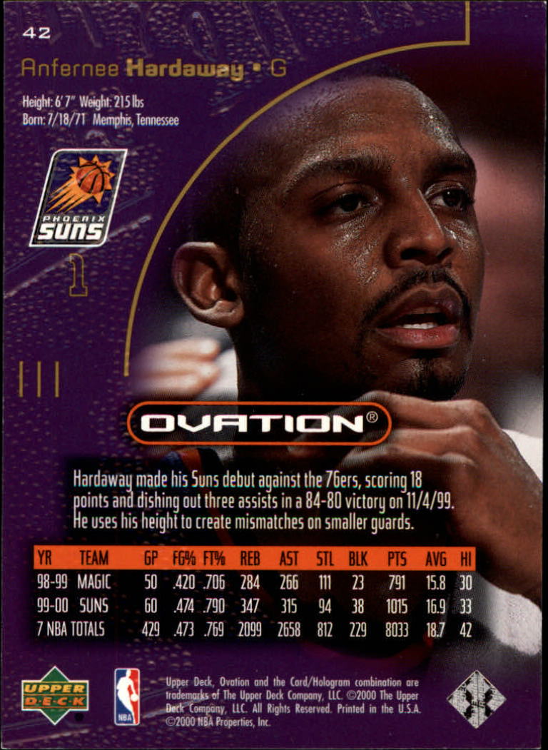 2000/2001 Ovation (Upper Deck) Basketball - Picture 85 of 179