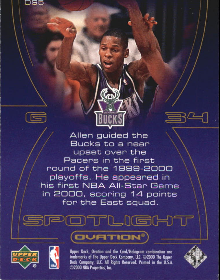 2000/2001 Ovation (Upper Deck) Basketball - Picture 153 of 179