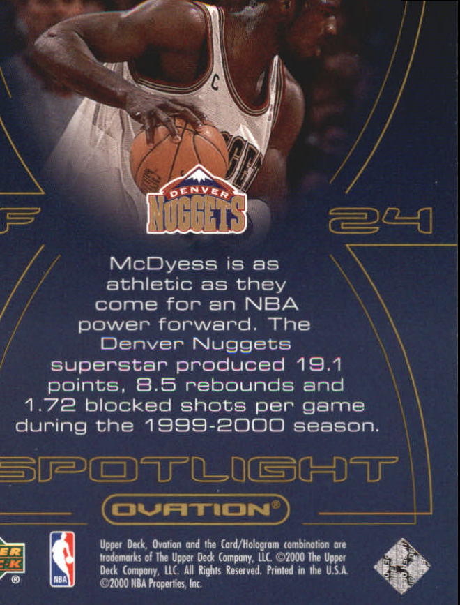 2000/2001 Ovation (Upper Deck) Basketball - Picture 157 of 179