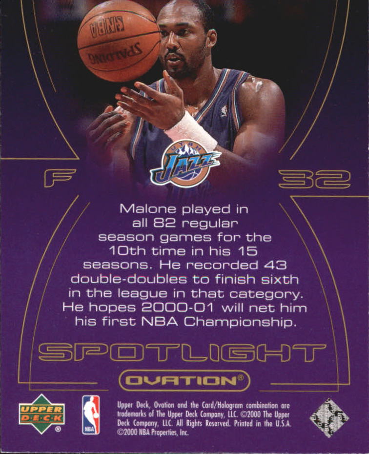2000/2001 Ovation (Upper Deck) Basketball - Picture 159 of 179