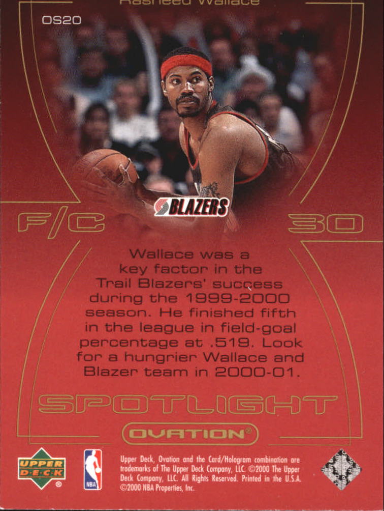 2000/2001 Ovation (Upper Deck) Basketball - Picture 165 of 179