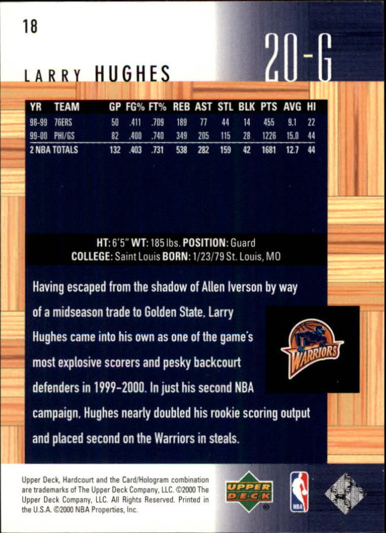 2000/2001 Hardcourt (Upper Deck) Basketball - Picture 35 of 134