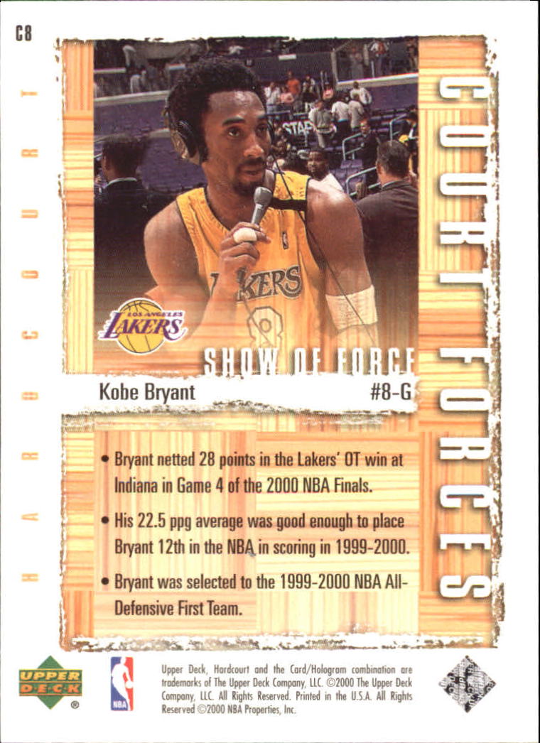 2000/2001 Hardcourt (Upper Deck) Basketball - Picture 122 of 134