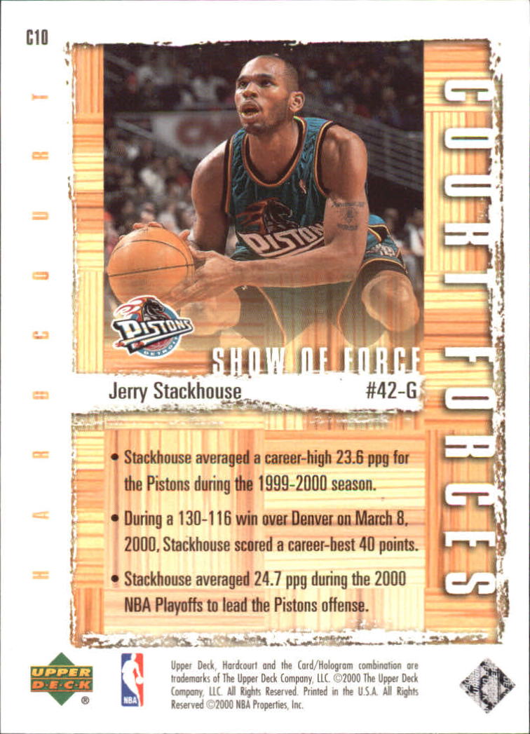 2000/2001 Hardcourt (Upper Deck) Basketball - Picture 124 of 134