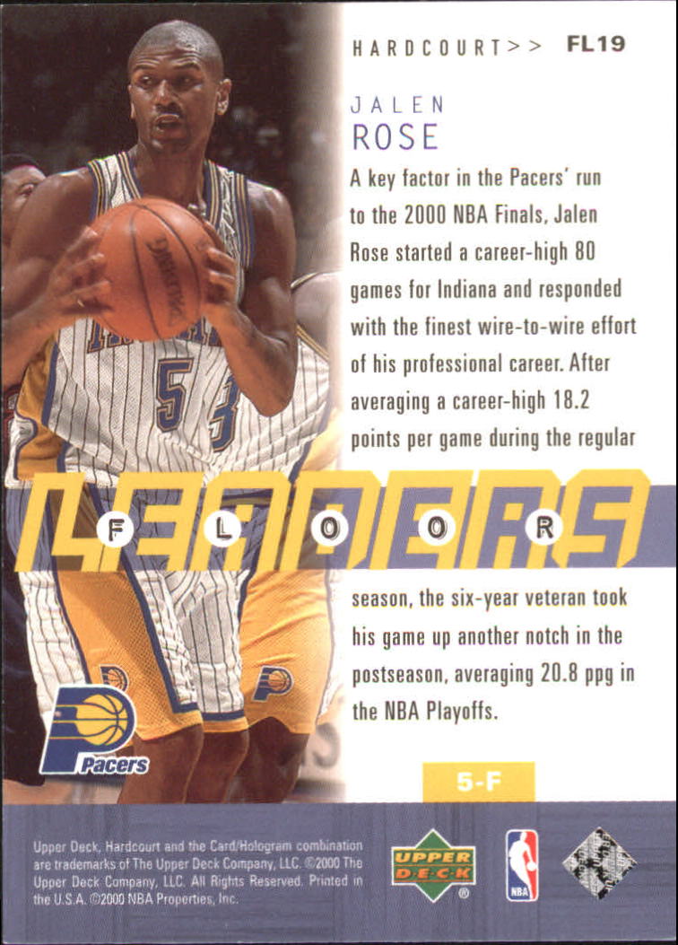 2000/2001 Hardcourt (Upper Deck) Basketball - Picture 128 of 134
