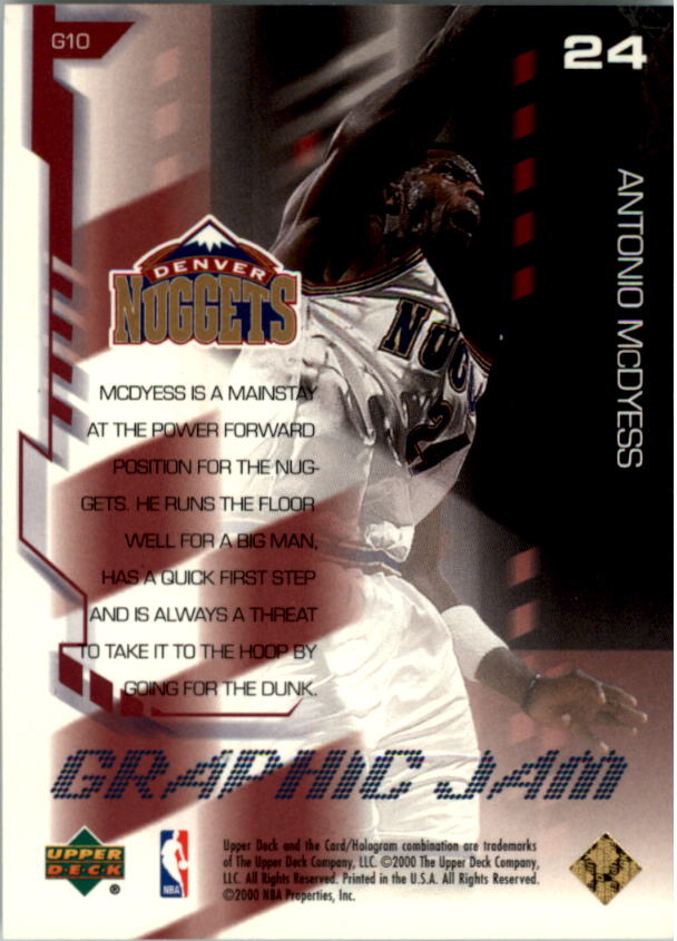 2000/2001 Upper Deck Basketball Part 3 Insert and Parallel Cards - Picture 29 of 133