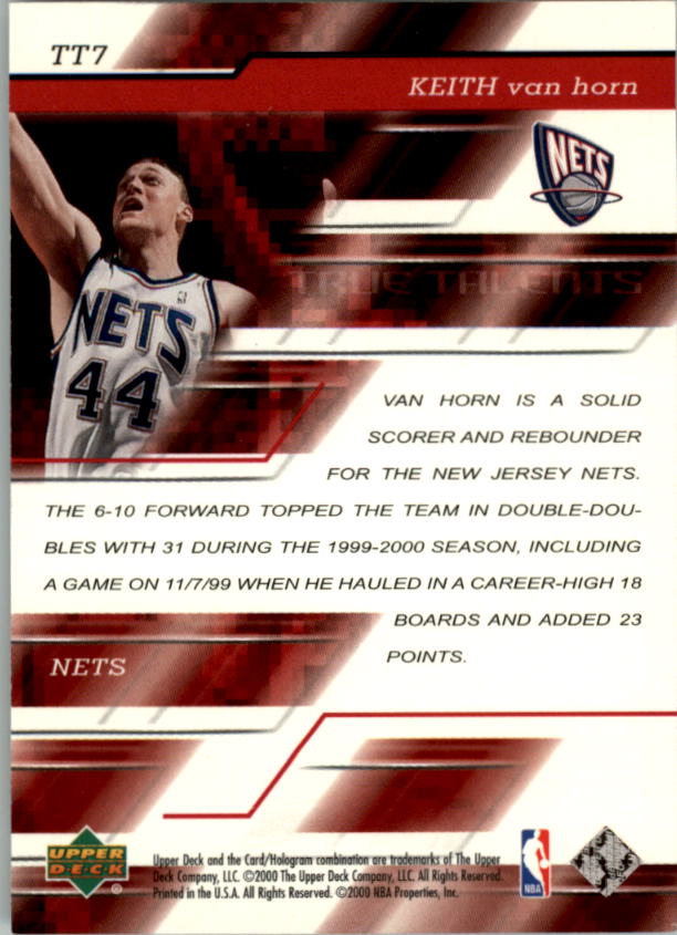 2000/2001 Upper Deck Basketball Part 3 Insert and Parallel Cards - Picture 103 of 133