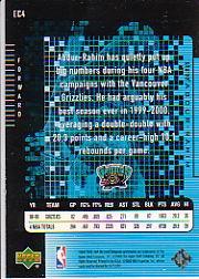 2000/2001 Upper Deck Basketball Part 3 Insert and Parallel Cards - Picture 9 of 133