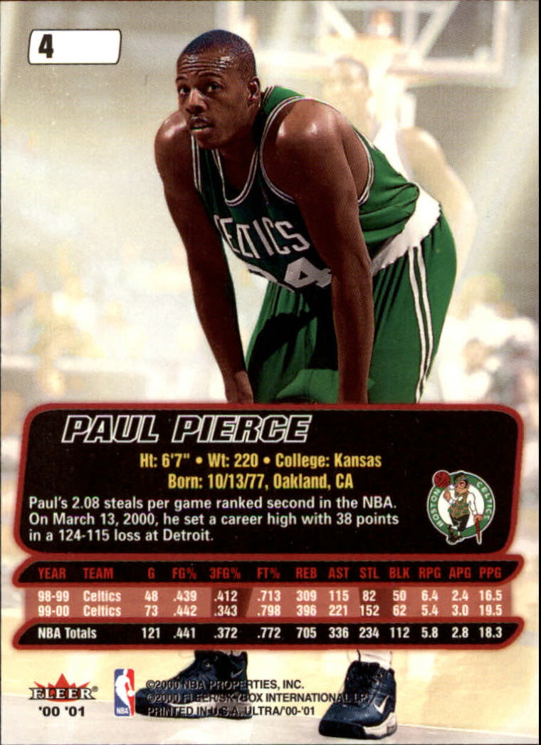 2000/2001 Ultra Basketball Part 1 Main Set Cards #1 to #200 - Picture 7 of 357