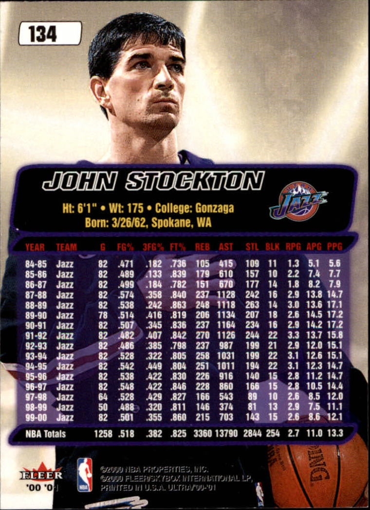 2000/2001 Ultra Basketball Part 1 Main Set Cards #1 to #200 - Picture 241 of 357