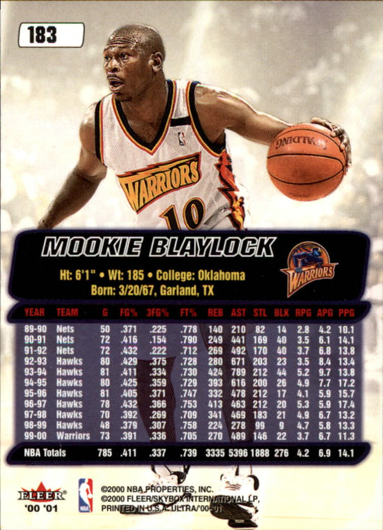 2000/2001 Ultra Basketball Part 1 Main Set Cards #1 to #200 - Picture 327 of 357