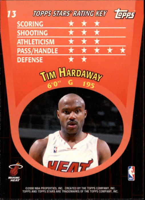 2000/2001 Stars (Topps) Basketball - Picture 11 of 123