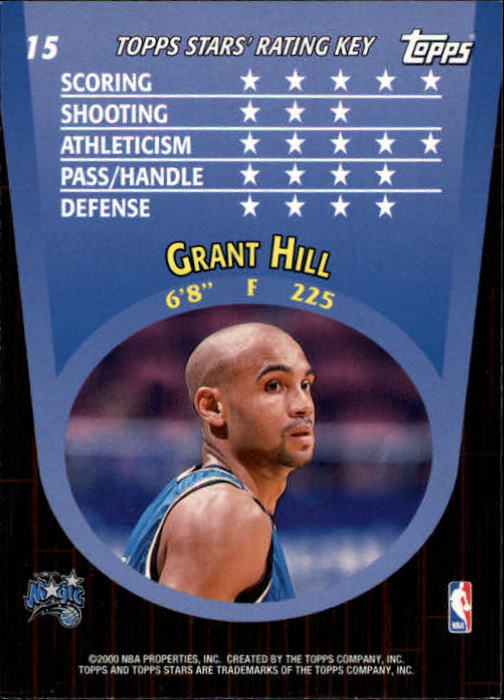 2000/2001 Stars (Topps) Basketball - Picture 13 of 123